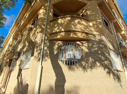 revisar los canalones de un edificio